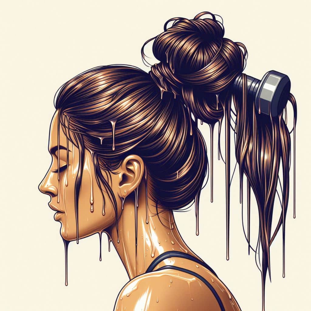 hair care post workout guide by helathymenia